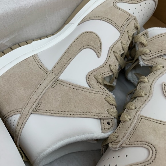 Nike Dunk High Retro PRM Phantom / Limestone / Sail size 7 NWT and box - Picture 8 of 9